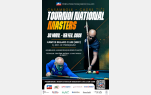 Tournoi National Master Cadre 71/2