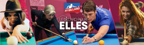 Octobre Rose : Billard pour Elles