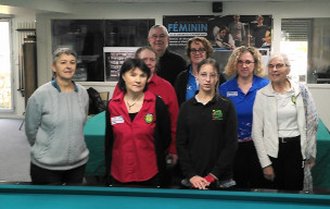 Billard au féminin